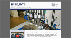 Desktop Screenshot of hypneumat.com